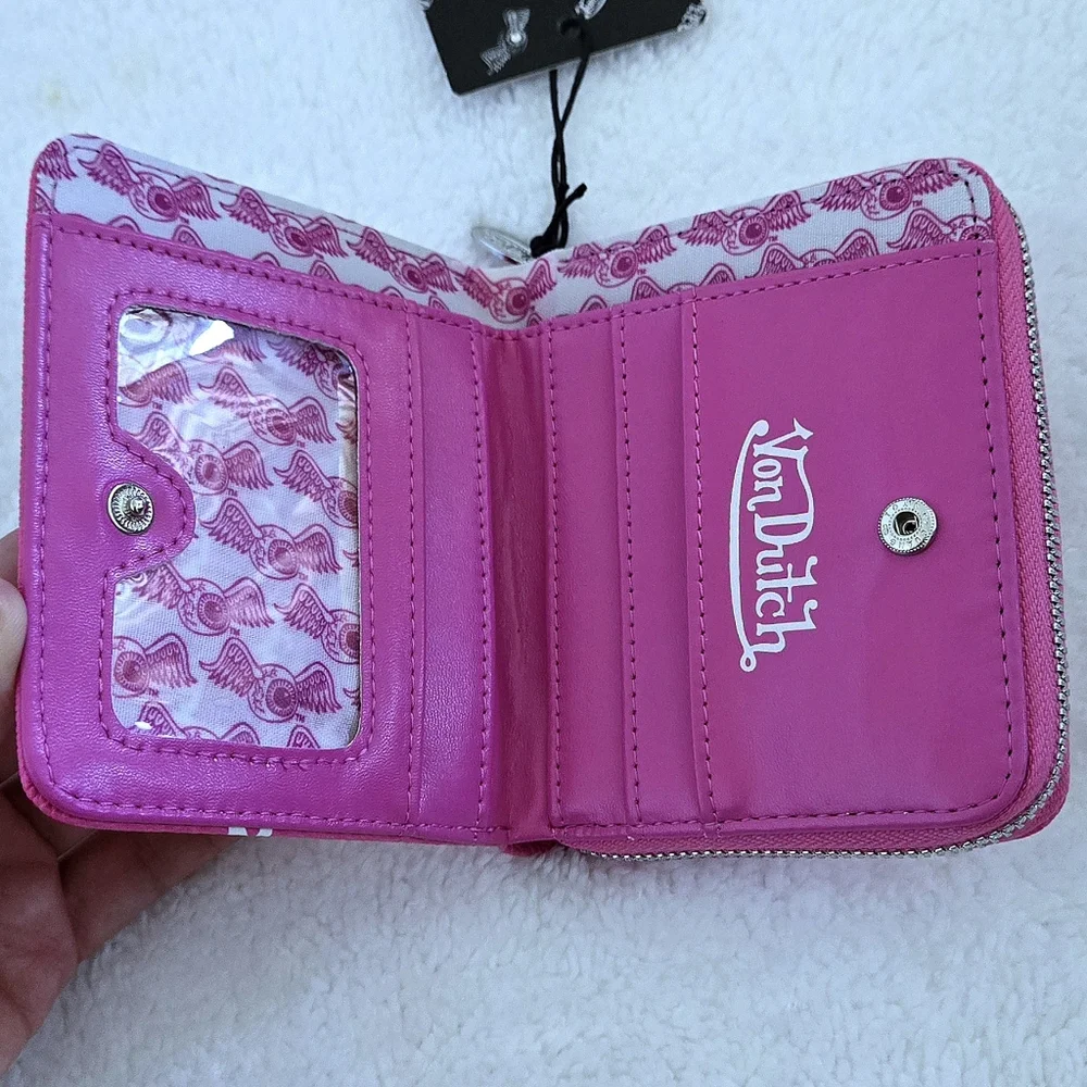Von Dutch Hot🔥 Pink💕 Bifold✌️ Wallet - NWT